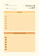 Goal Getter Beige Orange Modern Planner - Streamlined Digital Bucket List and Goal Organizer for Productivity and Focus 5