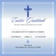Minimalist Faith Based Easter Invitation - Elegant Religious Easter Card for Personal and Church Events 2025 3