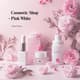 Cosmetic Shop Ad Pink White Floral FB - Elegant Social Media Template for Cosmetic Brands and Beauty Campaigns 5