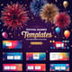 Festival Banner Templates - PSD Event Promo Collection - Premium Editable Social Media Graphics for Dynamic Event Promotion 1