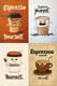 Grumpy Coffee Cup - Relatable Funny Wall Art - Whimsical Humor for Home and Office Decor Lovers 4