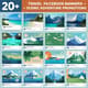 20+ Travel Facebook Banners - Scenic Adventure Promotions for Engaging Social Campaigns and Brand Growth 5