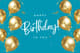Gold Modern Birthday Greeting Card - Elegant Contemporary Invitation for Memorable Celebrations 6