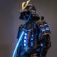 Shogun 3000 Neo-Bushido Techwear Concept - Futuristic Cyberpunk Costume Art for Designers and Creators 1