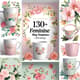 130+ Feminine Mug Templates CDR Design - Elegant Feminine Mug Designs for Creative Branding and Personalized Gifts 4