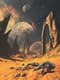 Desert Alien World - Immersive Sci-Fi Planet Art for Futuristic Visual Projects and Creative Concepts 6