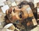 Earthy Toned Cubist Portrait of a Young Girl - Expressive Cubist Portrait Art for Contemporary Decor and Creative Projects 6