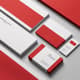 Minimal Red Stationery Design - Sleek Business Card Layouts for Modern Professionals and Agencies 3