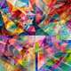 Kaleidoscope Polygons Translucent Layered Art - Abstract Expressionism for Creative Designers and Visual Storytellers 4