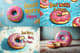 Donut Character with Attitude - Funny Wall Art for Playful Spaces and Creative Decor 3