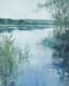 Tranquil Riverside Pastel Painting - Serene Pastel Artwork for Classic Decor and Artistic Spaces 6