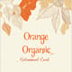 Orange Organic Retirement Card - Elegant Eco-Friendly Invitation for Retirement Celebrations and Warm Wishes 5