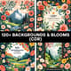 120+ Backgrounds & Blooms - Nature-Inspired Landscape Clipart for Creative Studio Projects and Design Excellence 1