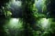 Monsoon Canopy Tropical Summer Shower - Immersive Digital Seasonal Environment for Nature Artists and Creators 6