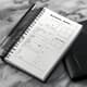 Bold Routine Black & Grey Daily Habit Planner - Sleek Self-Care and Productivity Organizer for Focused Daily Success 5