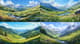 Summer Mountain View - Serene Landscape Art for Tranquil Spaces and Creative Decor 4