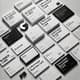16 Minimalist Business Card PSD Pack - Clean Professional Templates for Modern Branding and Networking 3