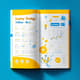 Sunny Strategy Yellow Blue Goal Planner - Vibrant Productivity Planner for Goal Setting and Personal Success 4