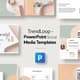 TrendLoop PowerPoint Social Media Templates - Dynamic Animated Designs for Engaging Digital Campaigns 1