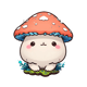 50 Mystic Caps Mushroom Sticker Set - Enchanting Jungle & Forest-Themed Digital Stickers for Creators and Planners 1
