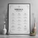 Siberia Minimal Restaurant Menu - A4 & US Letter - Sleek Minimalist Menu Templates for Modern Dining Brands 5