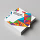 Colorful Triangles Stationery - Vibrant Branding Business Card Pack for Professionals and Agencies 3