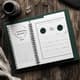 Emerald Days - Green Minimalist Planner - Sleek Goal Planner for Personal Growth and Productivity 5