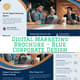 Digital Marketing Brochure - Blue Corporate Design - Professional Editable Flyer Template for Business Promotion and Brand Communication 4