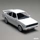 Sedan Model Kitbash City Car - Detailed 3D Printing Model for Urban Vehicle Prototyping and Design 1