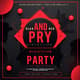 Black and Red Party Flyer Template V1 - Stylish Nightlife Theme - Versatile Promo Kit for Marketers and Event Creators 5