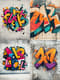 Chunky Letter Throw-Up - Bold Graffiti Art for Street Style Creators and Urban Visual Projects 3