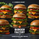 Burger Factory Menu PSD Template - Customizable PromoCore Studio Menu Design for Restaurants and Marketing Campaigns 6
