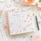 Peach Blossom Sweet Monthly Elegance - Refined Monthly Planner for Seamless Organization and Stylish Productivity 6