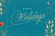 Sparkling Happy Holidays Greeting Card - Festive Christmas & Holiday Card for Warm Seasonal Greetings 6