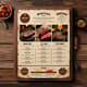 Montana Restaurant Food & Drinks Templates - Editable Promotional Menu Designs for Restaurants and Cafes 4