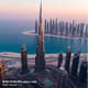 Burj Khalifa Aerial View - Cinematic Aerial Time-Lapse and Slow Motion Stock Video for Filmmakers and Creators 2025 5