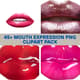 45+ Mouth Expression PNG Clipart Pack - Expressive Character Mouths for Creative Graphics and Illustration Projects 1