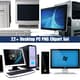 22+ Desktop PC PNG Clipart Set - Modern Technology & Sci-Fi Digital Graphics for Creative Projects 4