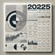 2025 Wall Calendar Template - Print-Ready Edition - Modern Minimalist Calendar Layout for Efficient Year-Round Planning 4