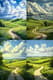 Summer Countryside - Serene Landscape Art for Relaxing and Inspiring Spaces 4