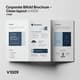 Corporate Bifold Brochure - Clean Layout V1009 - Sleek Business Flyer Template for Professional Marketing and Promotions 5