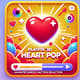 3D Cartoon Heart Animation - Playful 3D Motion Graphic Elements for Creative Video Projects and Digital Storytelling 5