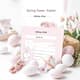 Spring Easter White Pink Activity List - Elegant Seasonal Planner for Goal Setting and Creative Organizing 5
