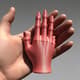Sculpted Stylized Hand STL - Premium 3D Printed Art Model for Creators and Designers 6