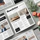 Newsletter Brochure Template - Clean Publishing Design - Professional Marketing Template for Effective Brand Promotion and Engagement 5