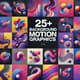 35+ Background Motion Graphics - Cinematic AI-Enhanced Motion Textures for Dynamic Video Projects 1
