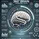 Rotating Brain Animation - Dynamic AI-Enhanced Motion Graphic Elements for Creative Video Projects 6