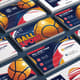 Ball Sport Theme Business Card Template - Dynamic Sports Branding for Professionals and Teams 3