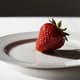Juicy Strawberry Rotation - Plate Presentation - Cinematic Food Stock Video for Creative Marketing & Content Production 1