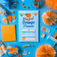 Playful Bash Blue Orange Party Planner - Vibrant Event Planning Templates for Memorable Celebrations and Seamless Organization 1